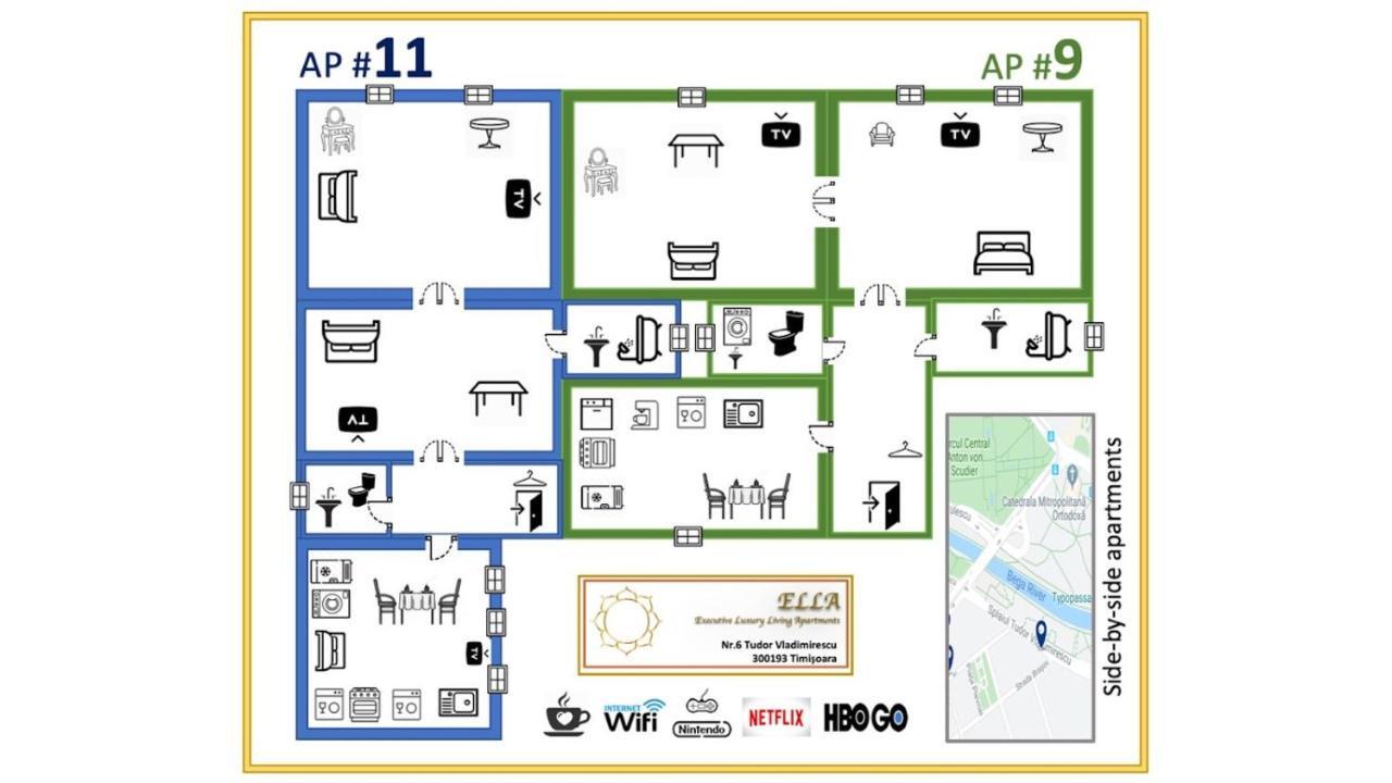 Ella Apartment Timisoara No9 Zewnętrze zdjęcie